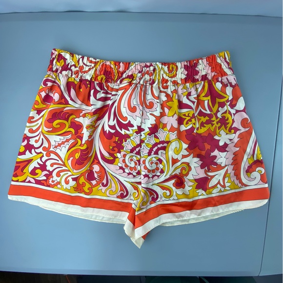 NWT Zara Flowy Printed Shorts 8066 035 330 - Size XL - Picture 6 of 11